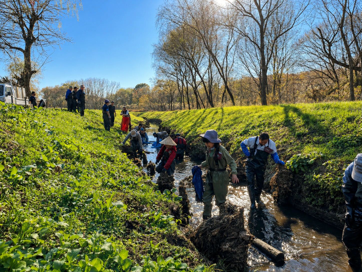 ホモサピ×365日野草生活Ⓡのん、水辺の生きもの観察ツアー！